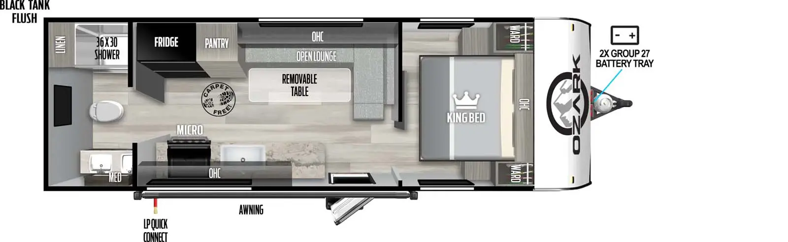 2300RBLE Floorplan Image